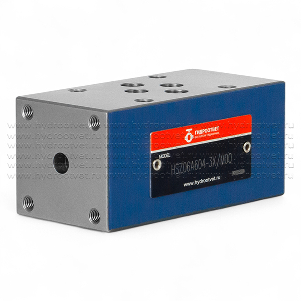 HSZ06A604-3X/M00 - Плита модульная для реле давления HED, Р влево