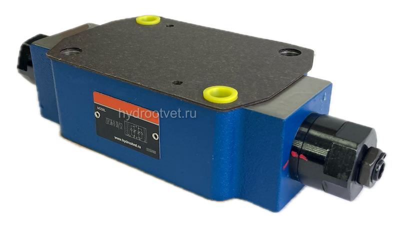 Z2FS16-8-3X/S2V - Дроссель Ду 16 модульного монтажа, сдвоенный , S2 = на выходе, уплотнение V = FKM