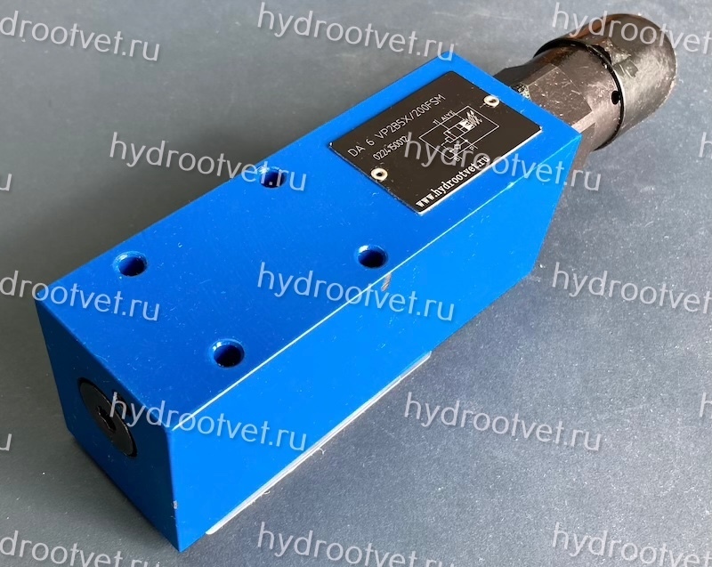 DA6VP2A5X/200FSM - Разгрузочный предохранительный клапан Ду6 с давлением настройки до 200 бар, подключение насоса в канал P