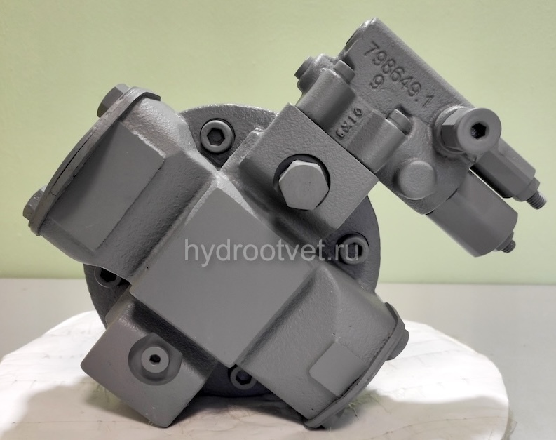 A10VSO28DR/31R-VPA12N00 - Насос аксиально-поршневой регулируемый с наклонной шайбой, рабочий объем 28 см3, DR = регулятор с отсечкой по давлению, номинальное давление 280 бар