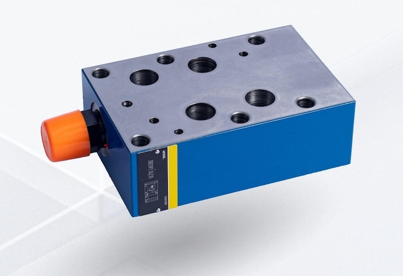 Z2DB22VD2-4X/315 - Предохранительный клапан Ду 22 модульного монтажа с давлением регулировки до 315 бар в каналах A → B и B → A