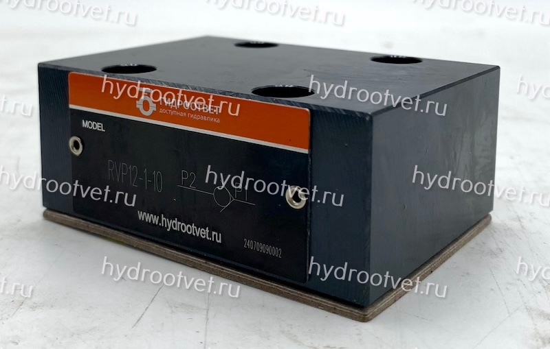 RVP12-1-10 - Обратный клапан для монтажа на плиту Ду12