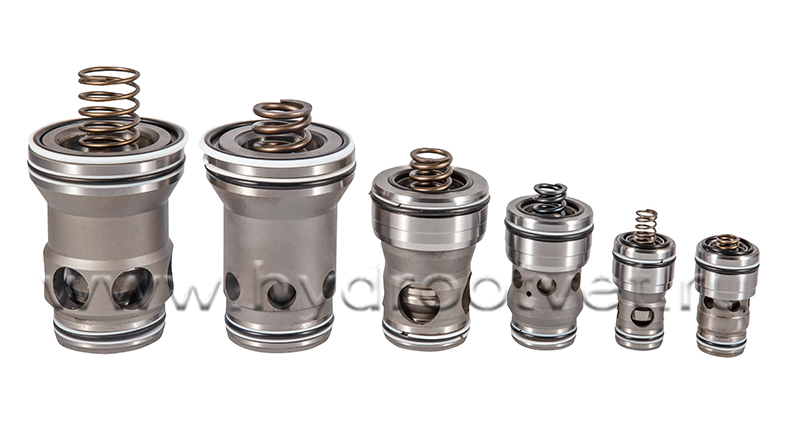 LC63DB40E7X/V - Логический клапан (патрон) Ду63, функция - предохранительный клапан давления, давление открытия 4 бар, E = седельный без демпфера, уплотнение V = FKM