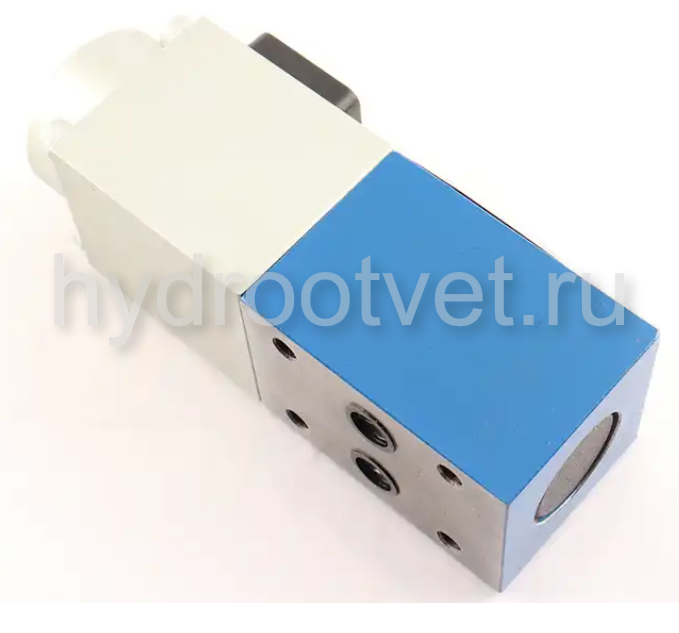DBETX–1X/180G24–25NZ4M - Пропорциональный предохранительный клапан (расход до 1 л/мин), давление регулировки до 180 бар, сила тока на катушке 2.5 A max