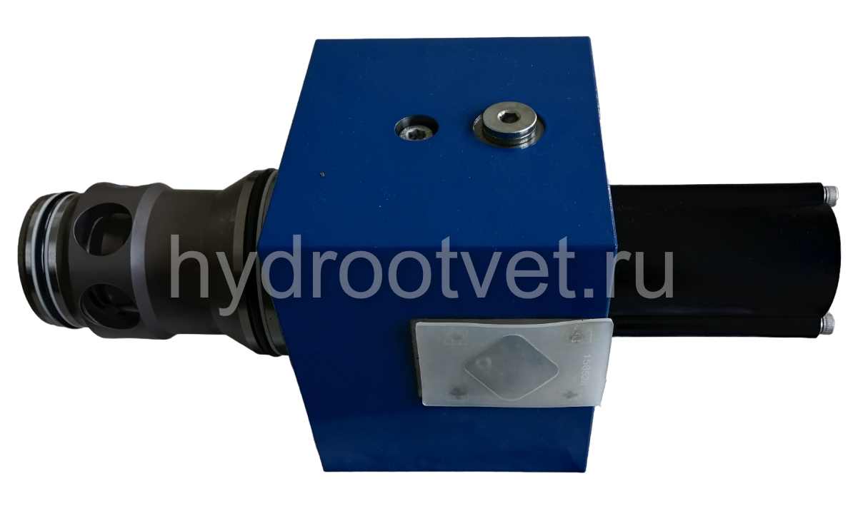 LFA40EWA-7X/CA20DQMG24 - Логический клапан с крышкой, типоразмер Ду40 функционал - EWA = крышка с электрическим контролем закрытого положения под установку золотникового или седельного распределителя, уплотнение NBR