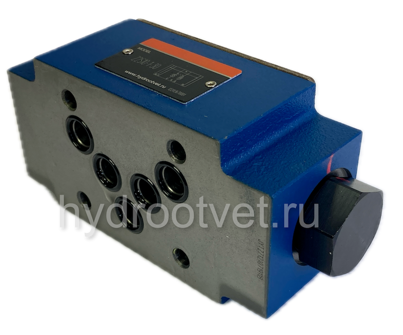 Z2S10B-1-30 - Гидрозамок модульного монтажа Ду10 в канале B