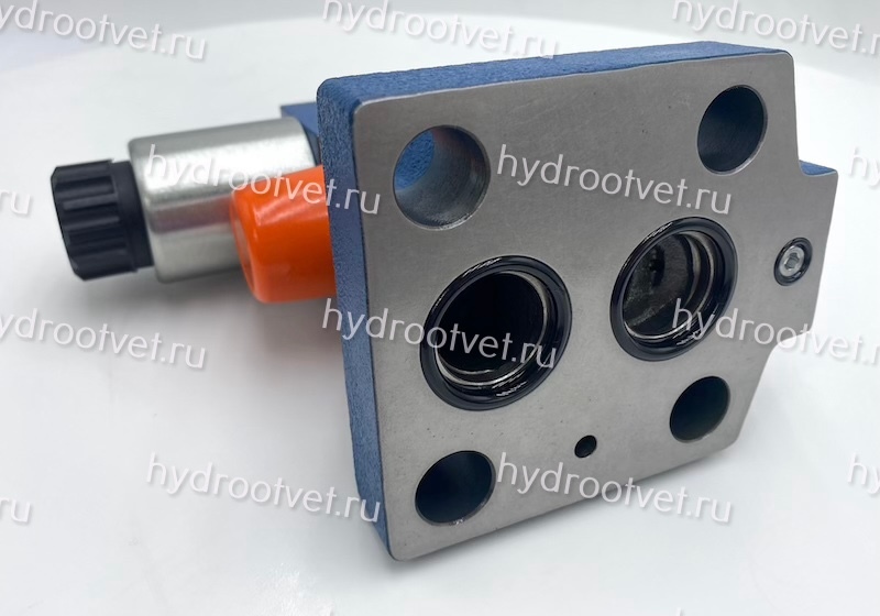 DBW20B2-5X/315YCG24N9K4 - Предохранительный клапан Ду25 с давлением настройки до 315 бар, управление - Y - внешний дренаж с разгрузкой B = открыт с электроуправлением G24