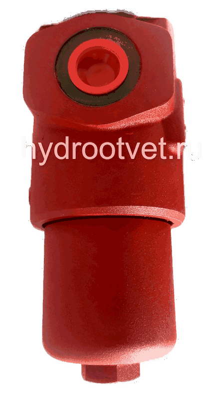 WKDFBN/HC500F10C1.1 - Напорный фильтр гидравлический одинарный модели DF тонкость фильтрации 10 мкм, типоразмер 500, вид присоединения: фланец SAE 2'' (DN50), материал корпуса - чугун, рабочее давление до 420 бар, электрический индикатор загрязнения