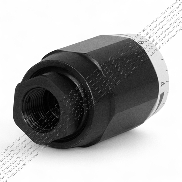 MK8G1.2/V - Дроссель трубного монтажа Ду8 резьба G3/8, обратный клапан - есть