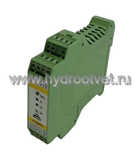 RT-MRPD1-100-30/A1 - Электронный усилитель внешний для управления клапаном - пропорциональный клапан давления DBETR-1X, сигнал 0-10В