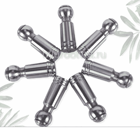 A2F80 RING PISTON SHOE SET(ONE SET=7PCS) - Набор поршней с подпятниками (в одном наборе 7 шт.)