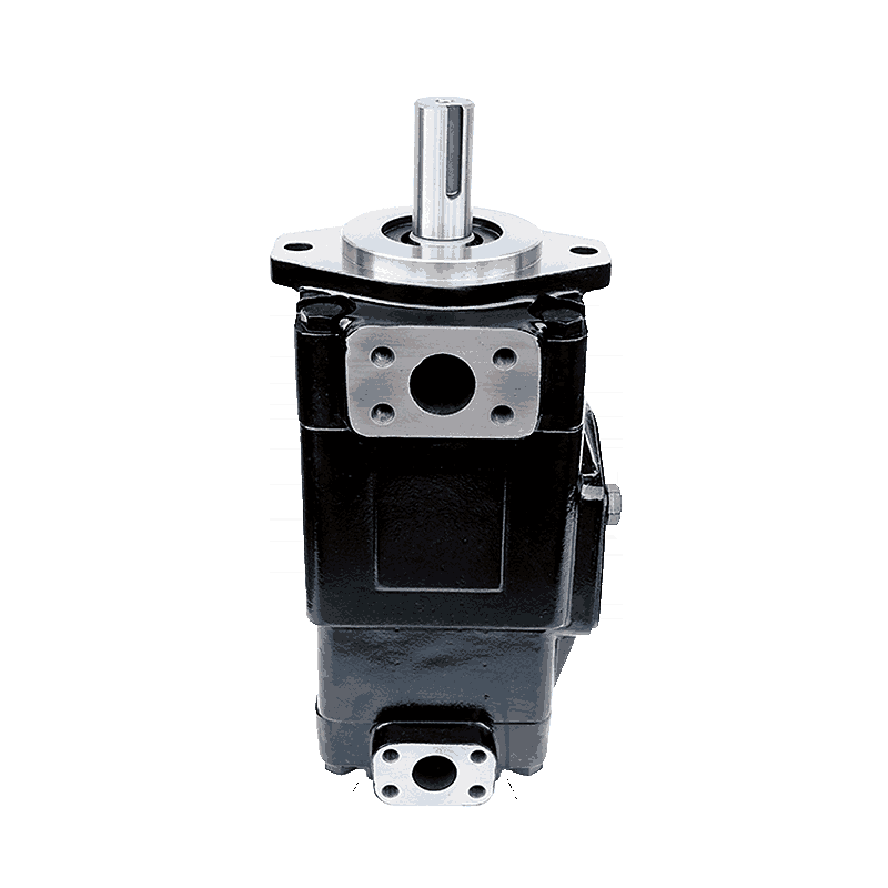 T67EC050B141L01A100 - Пластинчатый нерегулируемый двухпоточный насос серии T67EC с рабочим объемом 158,5+46 см3