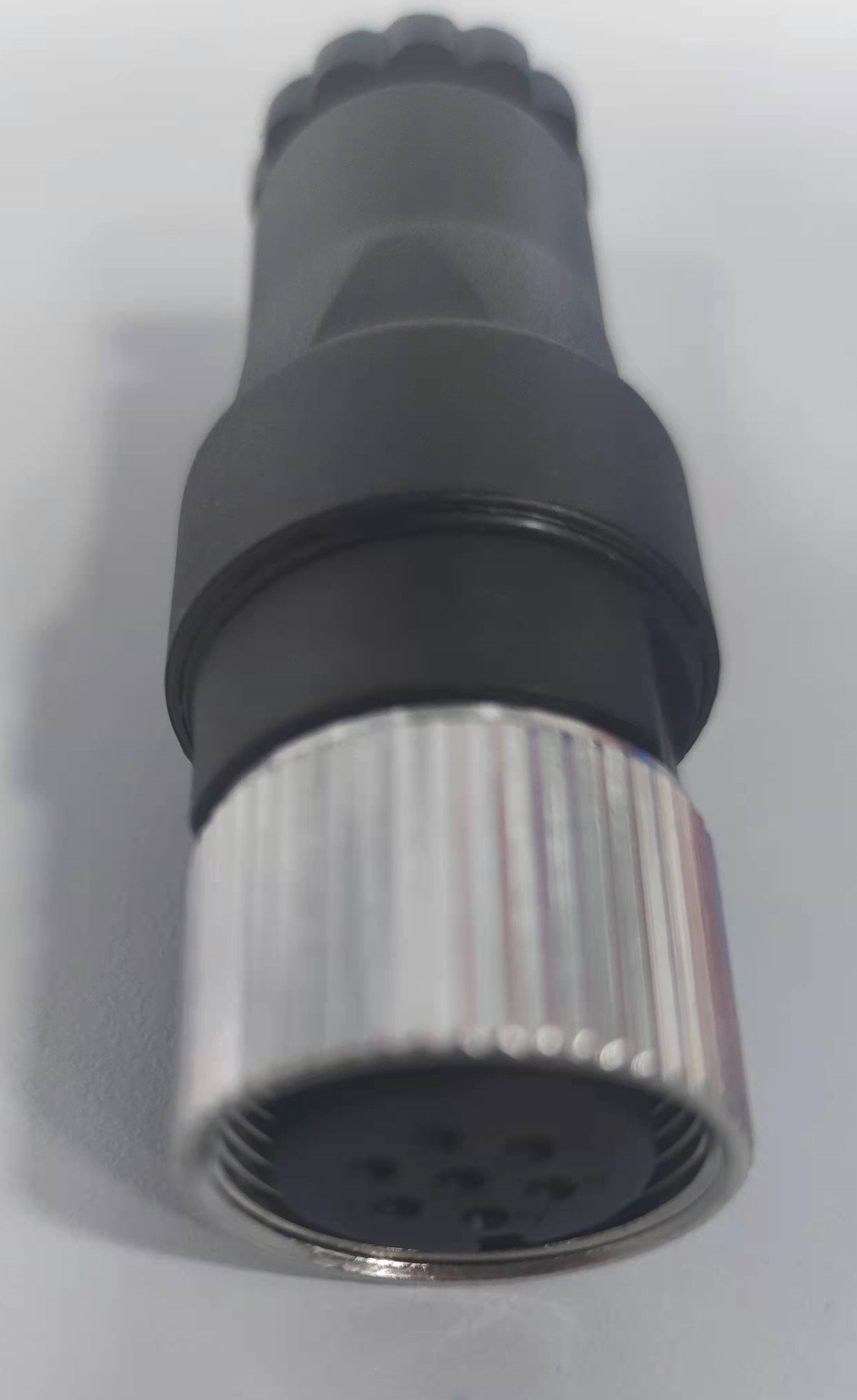 Штекер для пропорционального клапана со встроенным усилителем (OBE), 7-ми пиновый, без индикации, черный, с резьбой M22X1.5