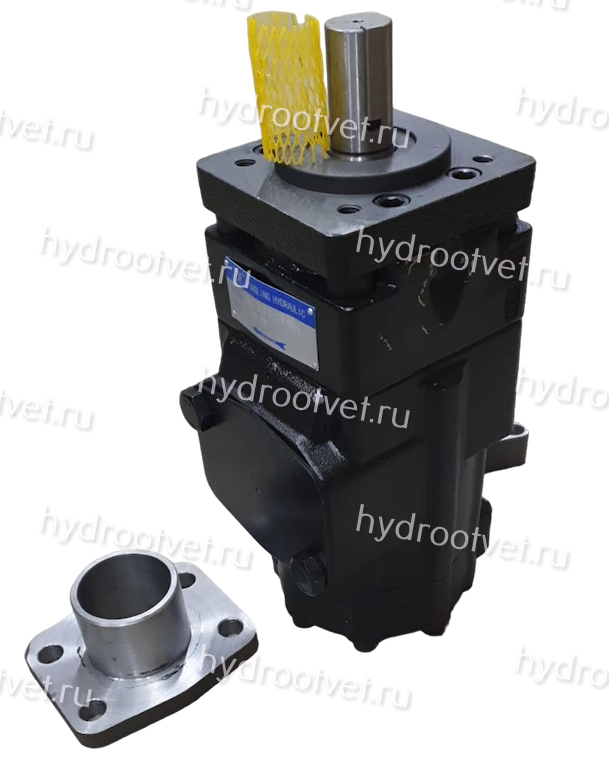 T6CCL-017-017-R00-U - Пластинчатый нерегулируемый насос сдвоенный с рабочим объемом 58+58 см3, взаимозаменяем с насосом НПл 56-56/16 и НПл 56-56/20