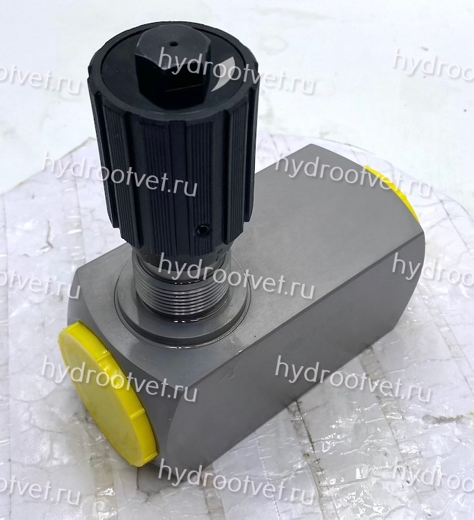 DRV30-1-10/V - Дроссель трубного монтажа c рукояткой, G11/2, обратный клапан - есть