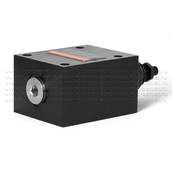 DBDS10P1X/630 - Предохранительный клапан прямого управления Ду10, давление регулировки до 630 бар, тип монтажа - встраиваемый, элемент регулировки S = винт