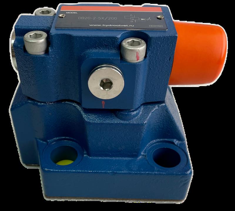 DB20-2-5X/315 - Предохранительный клапан Ду25 с давлением настройки до 315 бар, управление - X и Y - внутренние