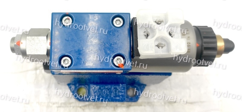 DREM20-6X/200YG24K4V - Пропорциональный редукционный клапана c предохранительным клапаном без усилителя, Ду25, давление регулировки до 200 бар, обратный клапан - есть, уплотнение V = FKM, сигнал управления 1600 мА