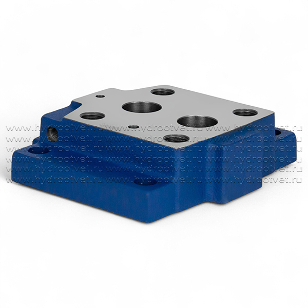 G409/01 - Стальная плита для монтажа клапанов типоразмера Ду25, стандарт ISO 6264