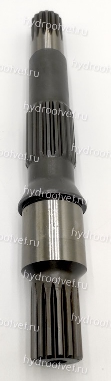A10VNO85 DRIVE SHAFT - Вал T15x25, T20x31,6, T15x24,7, L=241,5 мм для насоса Rexroth A10VNO85 cерии 53