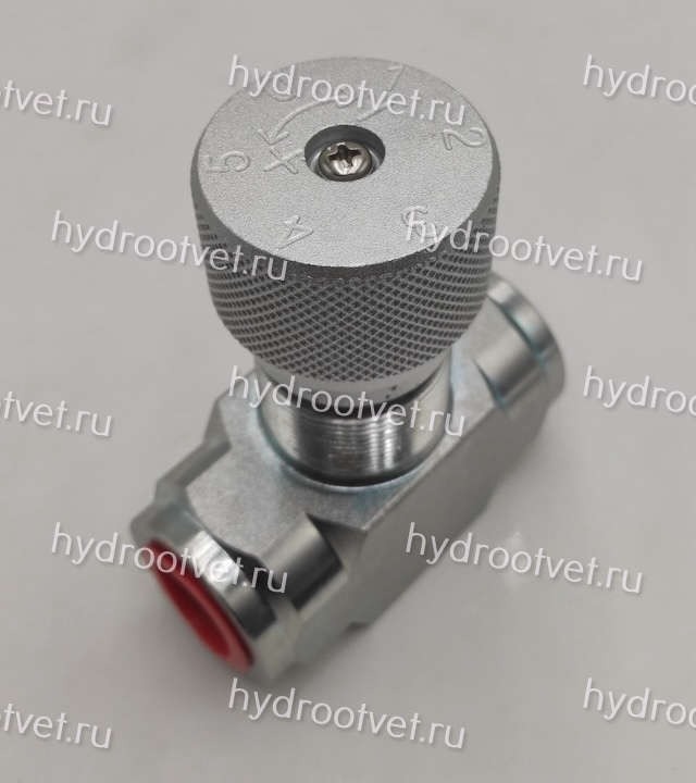 STB-G3/4-11-1 - Дроссель трубного монтажа c рукояткой, G3/4, без обратного клапана