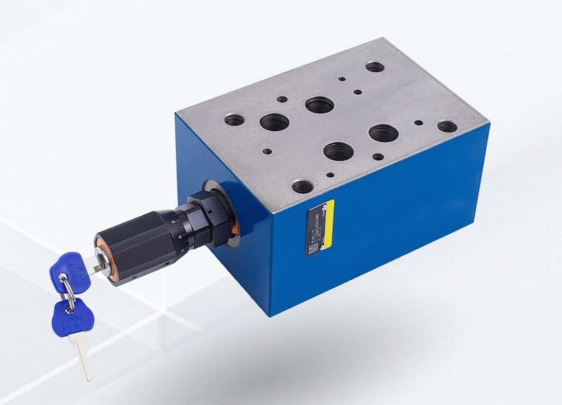 ZDB16VР2-4X/100 - Предохранительный клапан Ду 16 модульного монтажа с давлением регулировки до 100 бар в канале Р → Т