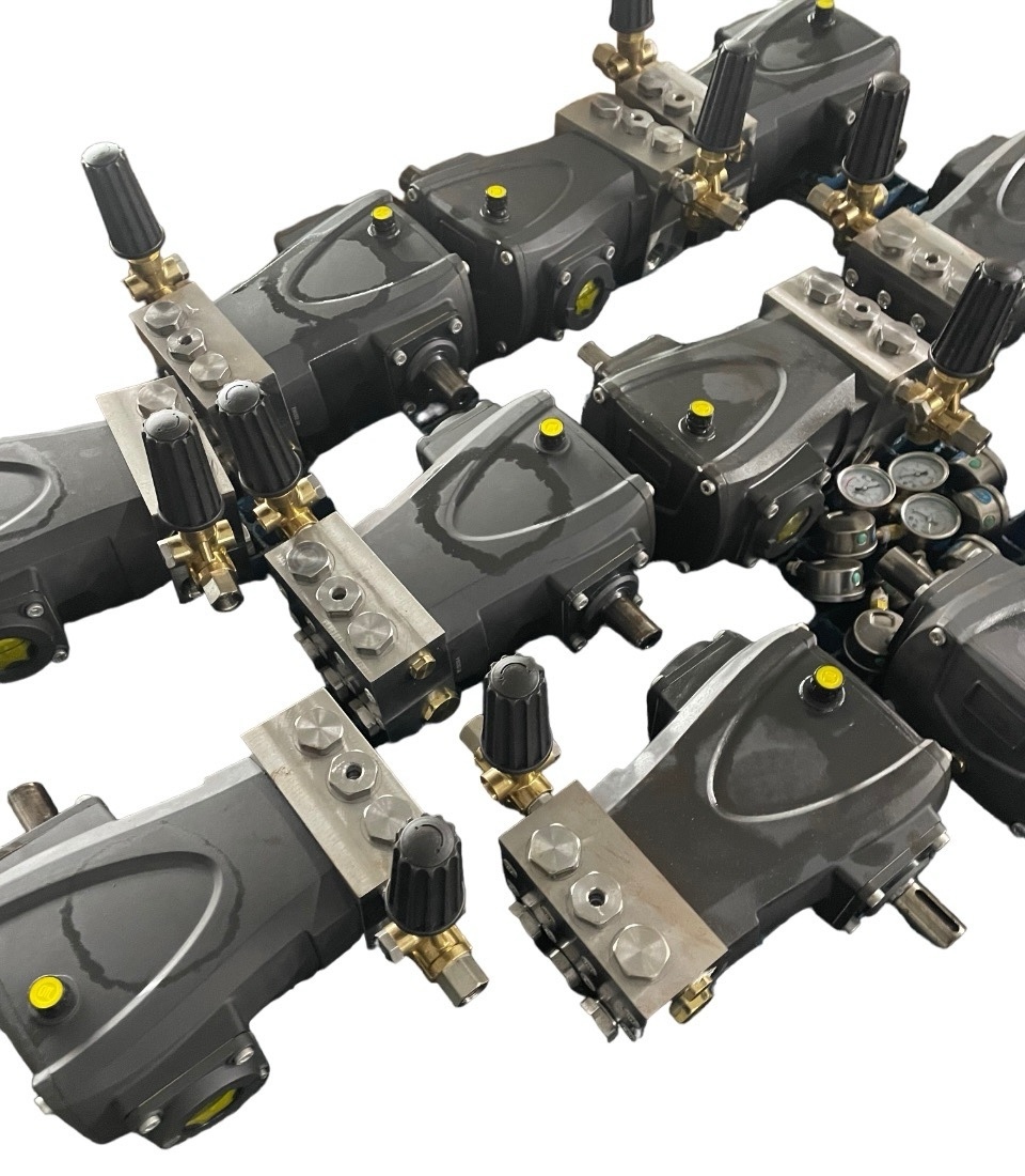 GPW-1821 - Плунжерный насос, расход 23 л/мин, давление до 35 МПа