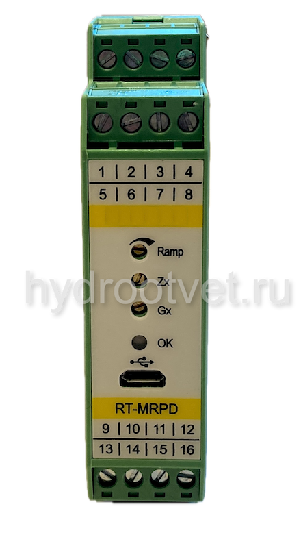 RT-MRPD1-151-30/F1 - Электронный усилитель внешний для управления клапаном - пропорциональный регулятор расхода 2FRE10, 2FRE16, сигнал 4-20 мА