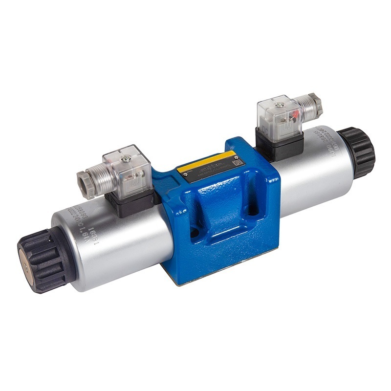 4WE10R5X/EG24N9K4/M - Гидрораспределитель золотниковый Ду 10 (серия 5X) с электроуправлением G24, схема R (94), возврат - пружинный