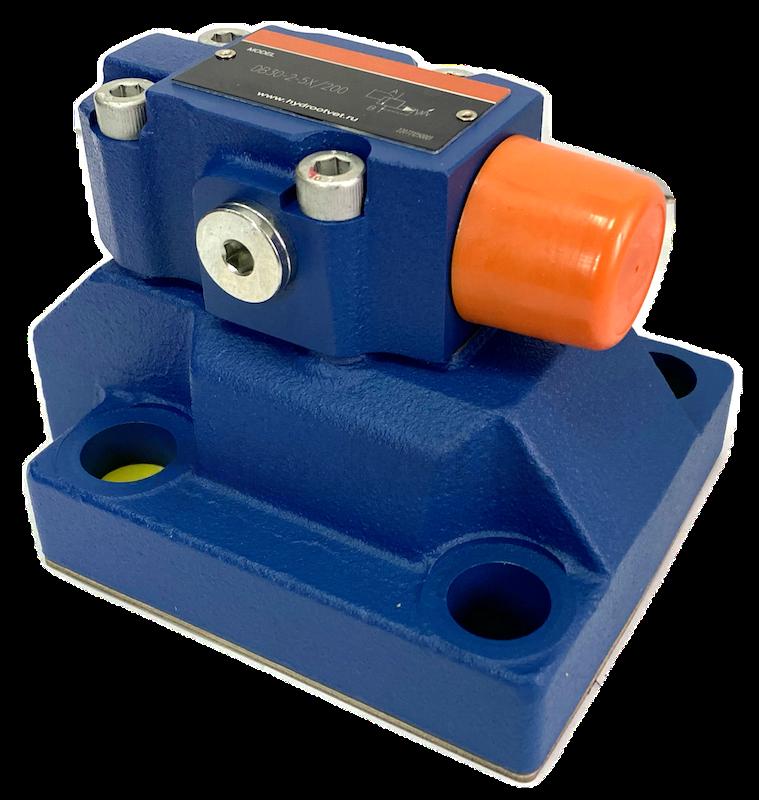 DB30-2-5X/315X - Предохранительный клапан Ду32 с давлением настройки до 315 бар, управление - X - внешний