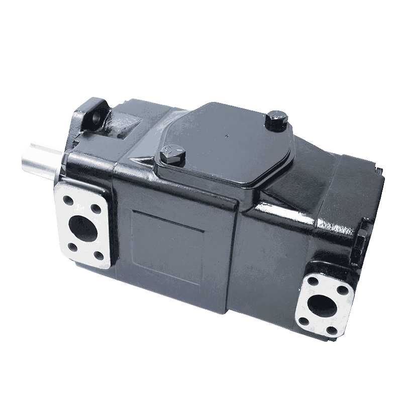 T67EC062B251R00A100 - Пластинчатый нерегулируемый двухпоточный насос серии T67EC с рабочим объемом 196,7+79 см3