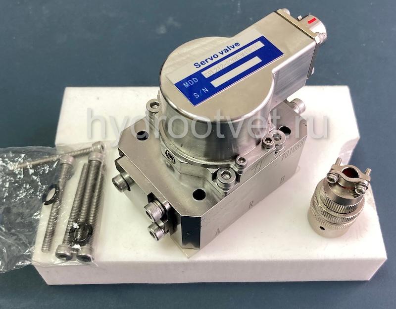 MOOG 31 аналог - SFL212B - Сервоклапан Ду4 двухкаскадный типа сопло-заслонка с L = обратная связь по усилию, притычная поверхность по ISO 10372-02