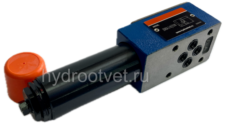 ZDR6DB2-4X/25YM - Редукционный клапан Ду 6 трехлинейный модульного монтажа с давлением регулировки до 25 бар, регулирует в канале B, обратный клапан - М = нет