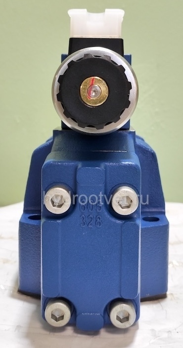 4WEH16G7X/6EW110N9ETK4/B10 - Гидрораспределитель с электроуправлением Ду16 схема G (64), напряжение W110, каналы управления ET - X и Y - внутренние