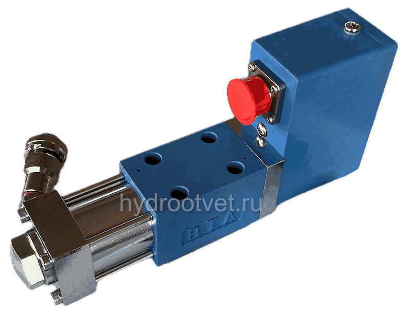 MOOG D633 аналог - SFZ141 - Сервоклапан Ду6 прямого управления типа прямой электропривод с Z = прямое управление сервозолотником, притычная поверхность по ISO 4401-03 (аналог Duplomatic DXJ3). Со встроенной электроникой