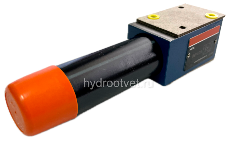 ZDR6DP2-4X/75YM - Редукционный клапан Ду 6 трехлинейный модульного монтажа с давлением регулировки до 75 бар, регулирует в канале P, обратный клапан - М = нет