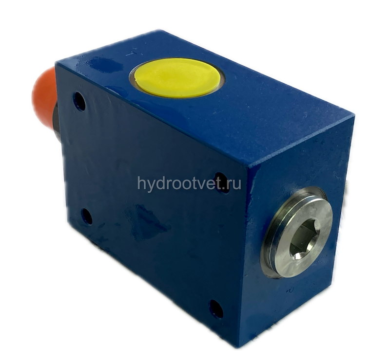 DBDS20G1X/25 - Предохранительный клапан прямого управления Ду20, давление регулировки до 25 бар, тип монтажа - резьбовой, элемент регулировки S = винт