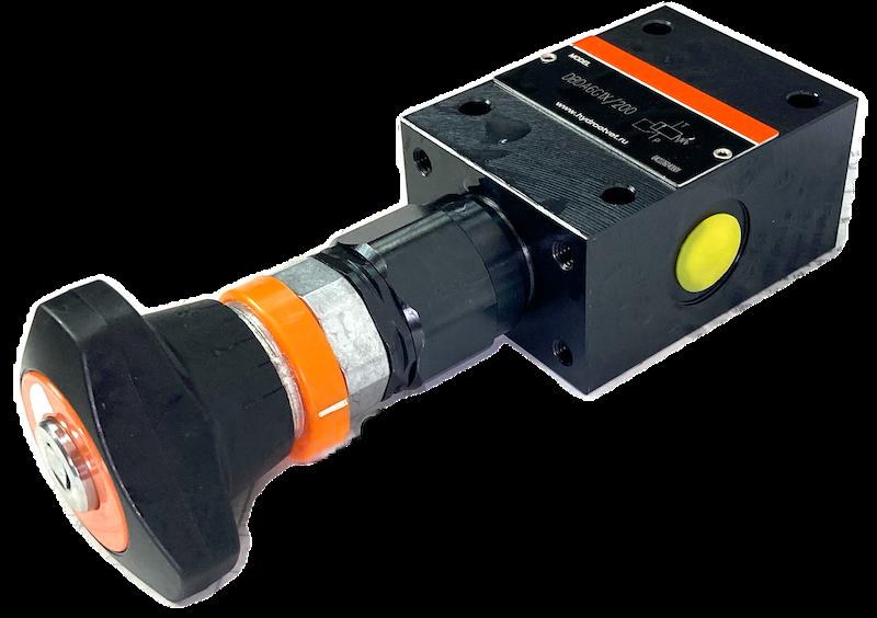 DBDA6G1X/315 - Предохранительный клапан прямого управления Ду6, давление регулировки до 315 бар, тип монтажа - резьбовой, элемент регулировки A = рукоятка с ключом