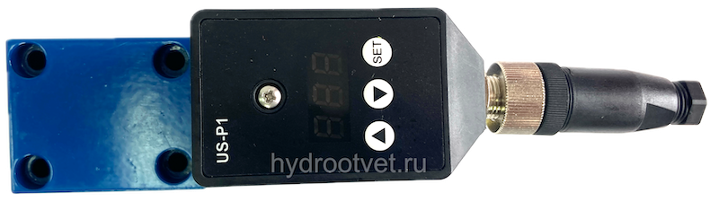 DBETE-6X/50G24K31A1V - Пропорциональный предохранительный клапан Ду6 (пилот), давление регулировки до 50 бар, встроенные усилитель = есть