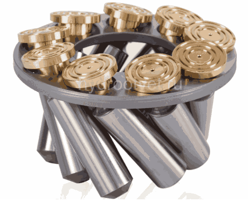 A11VLO260 PISTON SHOE SET - Набор поршней с башмаками 31,2x132,6 мм для насоса A11VLO260 (в наборе 9 шт.)
