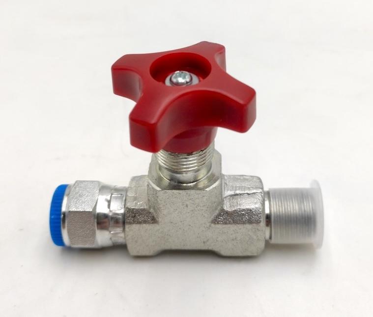 FT290-14 - Кран манометра прямой R1/4''-G1/4''