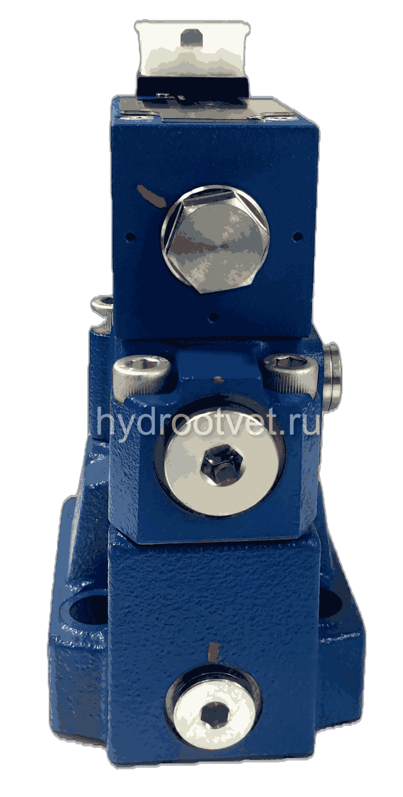 DBW10B2-5X/200XYCG24N9K4 - Предохранительный клапан Ду10 с давлением настройки до 200 бар, управление - X и Y - внешние с разгрузкой B = открыт с электроуправлением G24