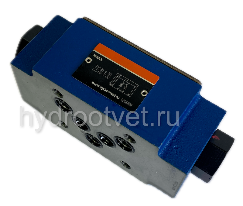 Z2S10B-1-30 - Гидрозамок модульного монтажа Ду10 в канале B
