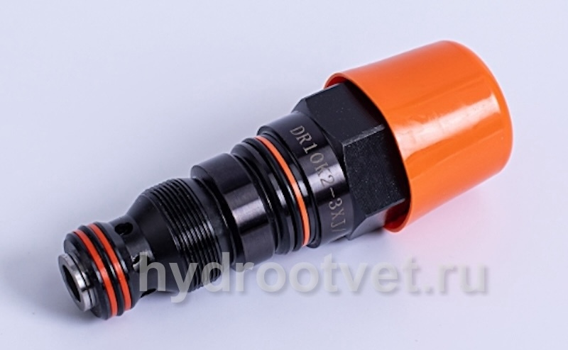 DR10K5-3X/200YM - Редукционный клапан непрямого управления Ду10 картриджного монтажа М24х1, давление регулировки до 200 бар