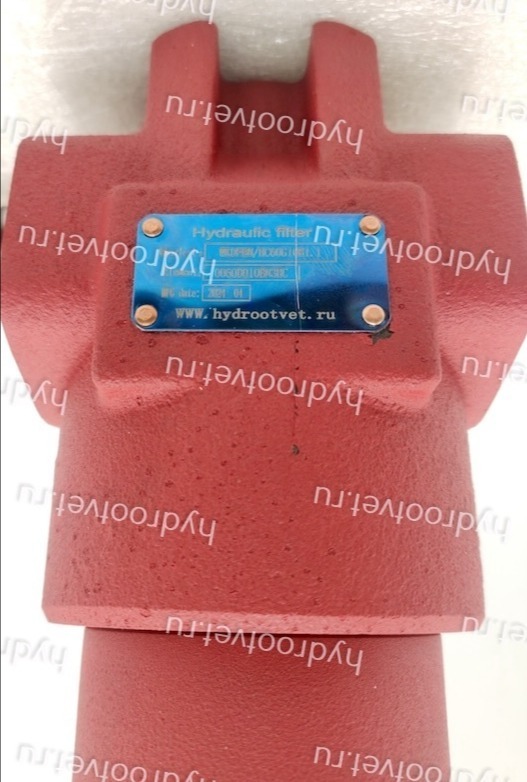 WKDFBN/HC330G10D1.1/-L24 - Напорный фильтр гидравлический одинарный модели DF тонкость фильтрации 10 мкм, типоразмер 330, вид присоединения: резьба G11/2, материал корпуса - чугун, рабочее давление до 420 бар, визуально-электрический (лампа с напряжением