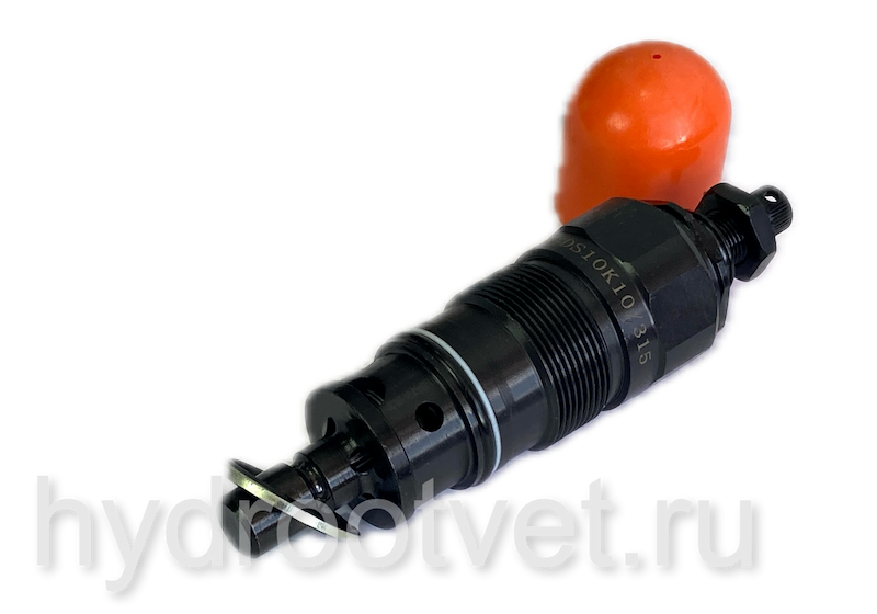 DBDS10K1X/100V - Предохранительный клапан прямого управления Ду10, давление регулировки до 100 бар, тип монтажа - встраиваемый, элемент регулировки S = винт