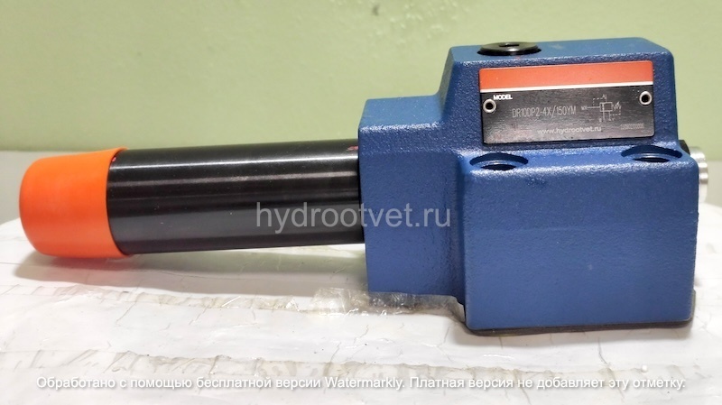 DR10DP2-4X/75Y - Редукционный клапан Ду 10 трехлинейный, прямого действия с давлением регулировки до 75 бар, 2 = винт, обратный клапан - есть