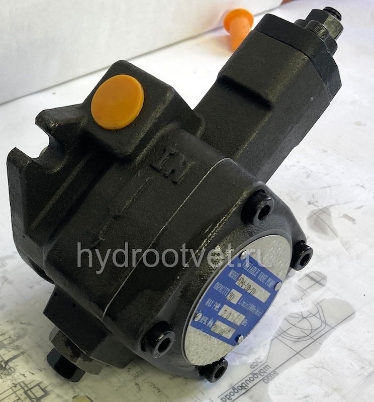 VP1-20-35 - Пластинчатый регулируемый насос, с рабочим объемом 11,1 см3, диапазон регулировки давления 15-35 бар, аналог насосов PVE-011PC2-R00B/30N и PVT-210/35