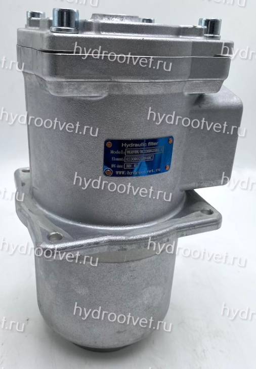 WKRFBN/HC240DE10C1.X AL - Сливной фильтр гидравлический одинарный модели RF с алюминиевым корпусом тонкость фильтрации 10 мкм, типоразмер 240, вид присоединения: резьба G11/4, материал корпуса - алюминий, рабочее давление до 25 бар, электрический индикато