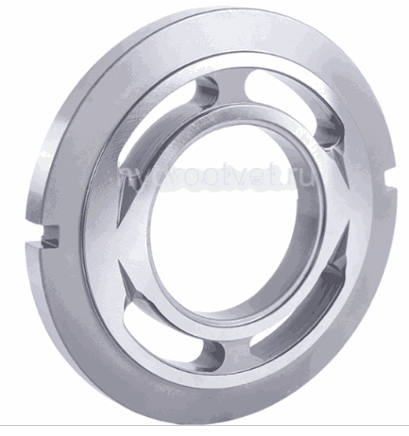 A4VG125 VALVE PLATE R 4 HOLES - Распределитель правый с 4-мя отверстиям (d117x54 h14,2 мм) для насоса A4VG125